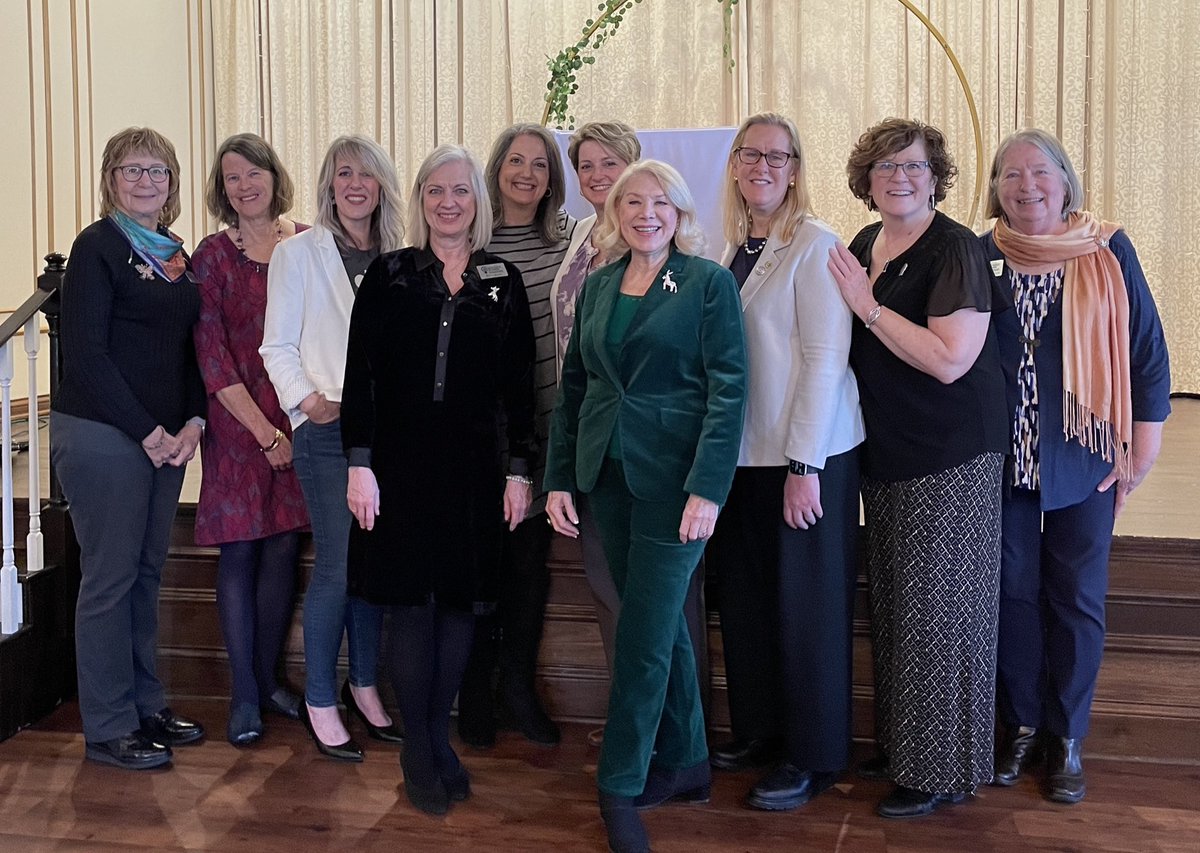 Delighted to join <a href="/JillWineBanks/">Jill Wine-Banks (now on Threads and Bluesky)</a> as the featured speaker to her keynote at yesterday’s McHenry County #Democratic #Women’s 2023 Kickoff. With a broad range of vital topics covered, our work is cut out for us. Great event <a href="/MahadyMary/">Mary Mahady</a> and team! #WomenInLeadership #DemocraticWomen