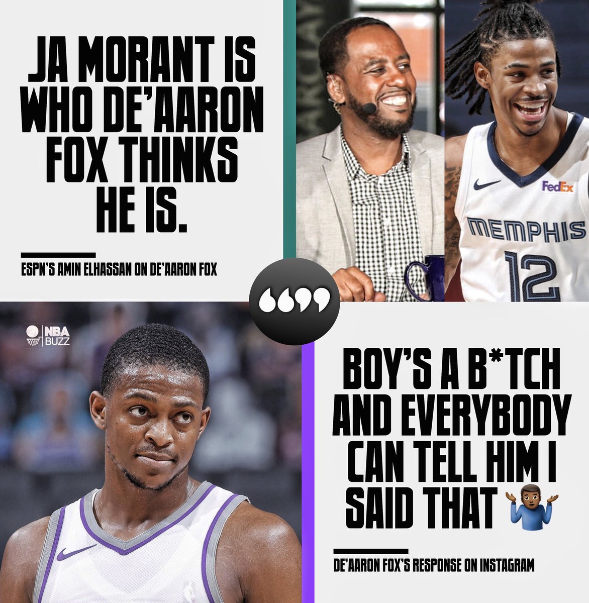 NBAMemes's tweet photo. Fox reached another level after this exchange🥶 https://t.co/yaz1ErRiJt