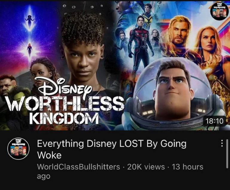 Bad Youtube content tweet media