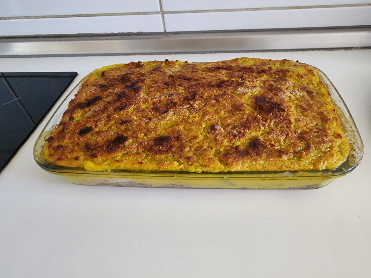 VpAmaro's tweet photo. #PasteldeChoclos para terminar las vacaciones. https://t.co/MVbN4X8iQp