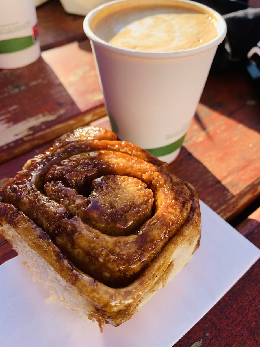 Fabulous spin with Galway Triathlon Club this morning enjoying some byroads and backroads on the bikes. Gorgeous morning to be out &amp; about. 

Got the most important part of my Lanzarote  training camp ‘pre training’ completed today.. sampling the cinnamon buns 😋 #sundayspin