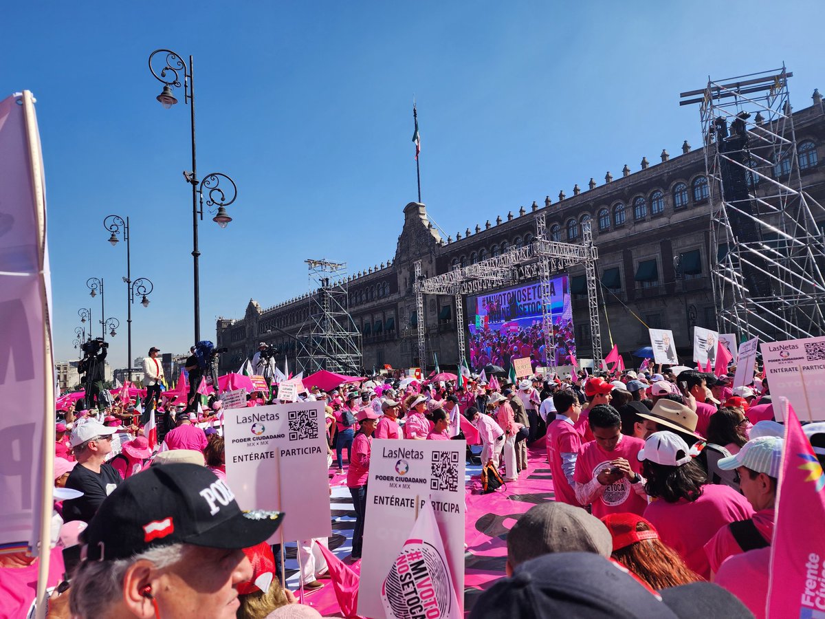 Ja_Sant's tweet photo. Que se escuche en palacio,  que se escuche en la @SCJN , que se escuche en todo México #ElINENoSeToca 
#YoSiVineAlZocalo
#MiVotoNoSeToca 
#PlanBElectoral https://t.co/0NbwHfIumw