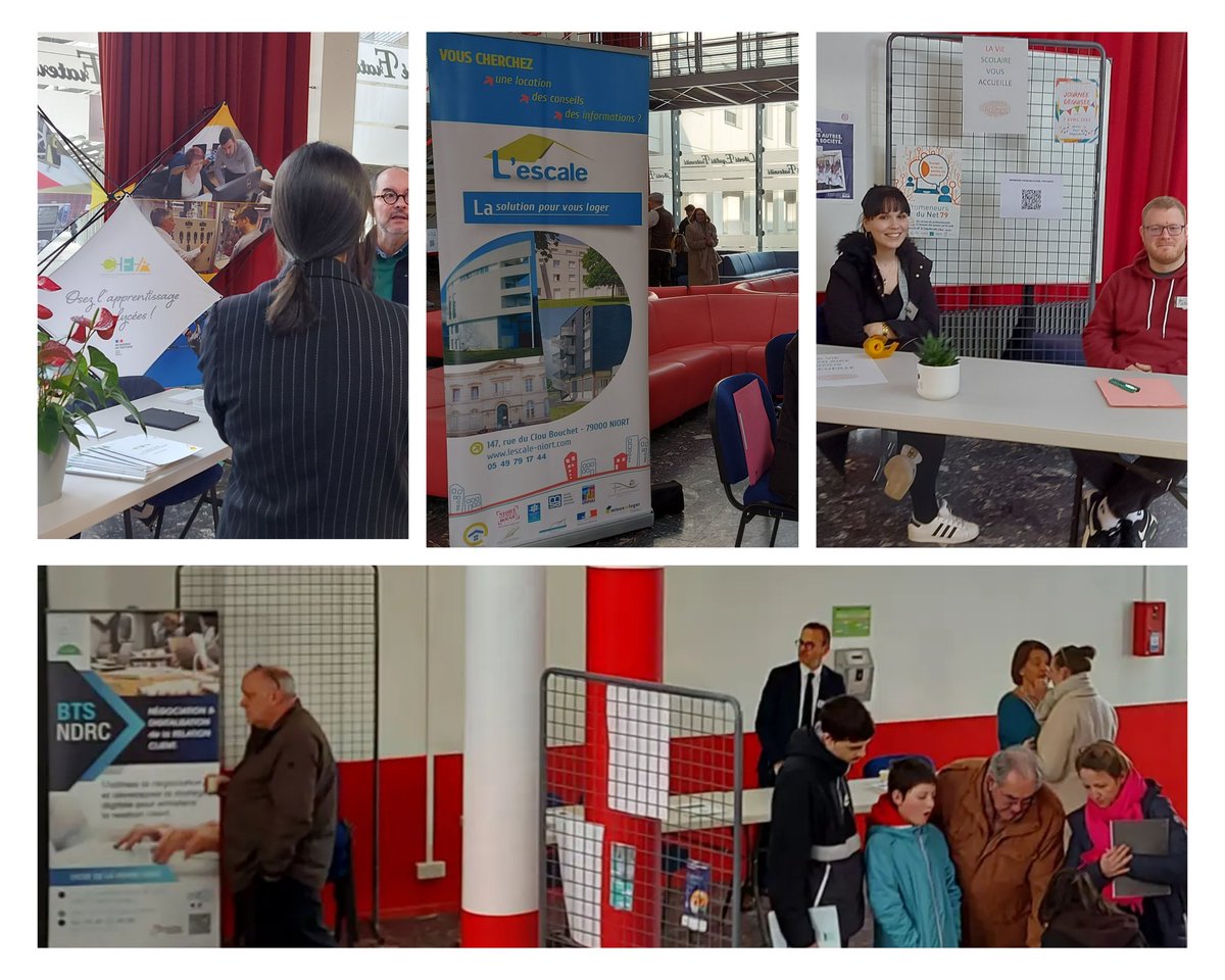 LvvNumerique's tweet photo. Retour sur la #JPO #PostBac du lycée #VeniseVerte @NiortAgglo 
🙏 à tous, parents, futurs étudiants, enseignants , vie scolaire, agents, et partenaires #lEscale @TanlibN
🗓 RDV #JPO #PréBac le Samedi 25 mars 2023 !
👉 https://t.co/fEKxm6TpOQ https://t.co/YQ4yQCjTrm