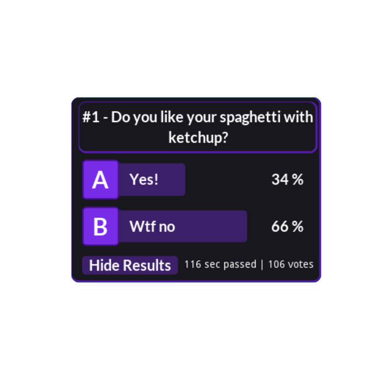 StreamPolls's tweet photo. For this #screenshotsaturday let's check the themes available in #StreamPolls
https://t.co/1SNOWxdVFZ
#audience #engage #indiedev #streamingtool #poll #justchatting #twitch #twitchtv #streamer #vtuber https://t.co/NbjZzBmZPa