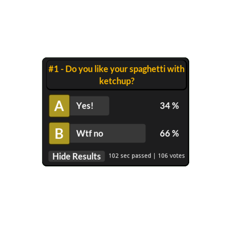 StreamPolls's tweet photo. For this #screenshotsaturday let's check the themes available in #StreamPolls
https://t.co/1SNOWxdVFZ
#audience #engage #indiedev #streamingtool #poll #justchatting #twitch #twitchtv #streamer #vtuber https://t.co/NbjZzBmZPa