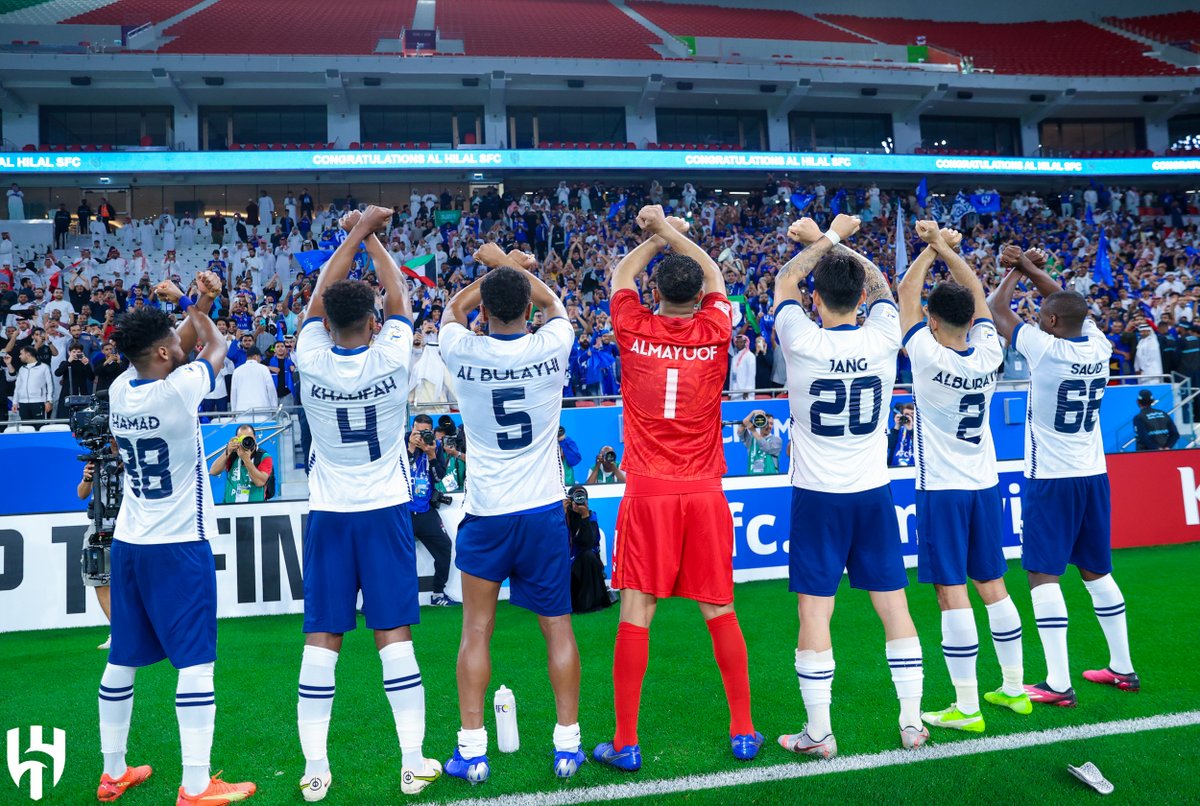 Alhilal_FC's tweet photo. ❌ الطريق لمرماهم مغلـق دائمـًا 😎💙

يستحقون التحيـة 👏🏻👏🏻

#وصيف_العالم 
#الهلال https://t.co/dfuGZcMNE0