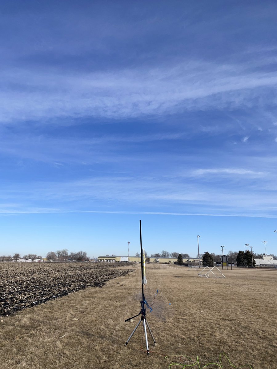 wc_rocketry's tweet photo. Second round of test flights this morning. #rocketcontest #rocketcontest23 #tarc2023 https://t.co/fcNI0MhV1j