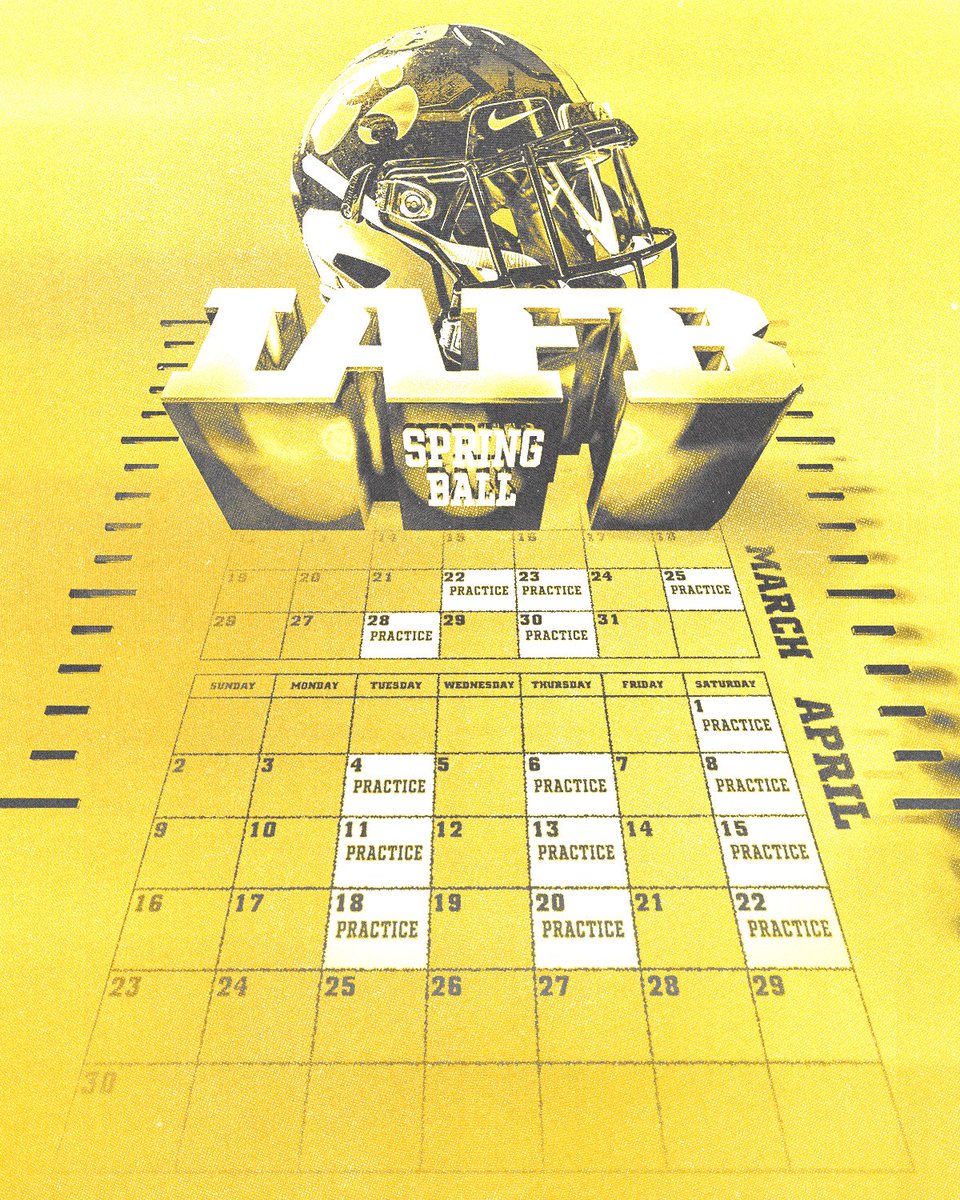 Thank you for the spring practice invite! <a href="/LeVarWoods/">LeVar Woods</a> <a href="/HawkeyeFootball/">Hawkeye Football</a>