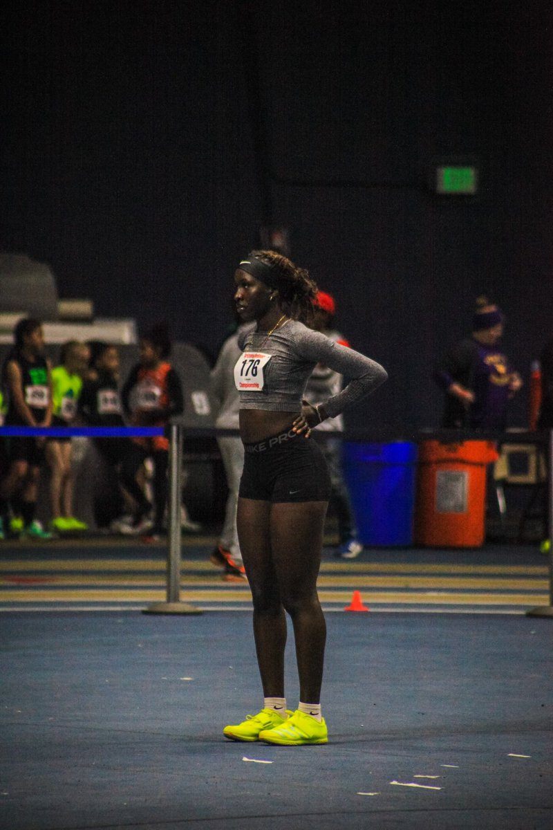 Flaggstff NAU usatf  meet 2/19/23 placed 2nd in Highjump 17-18 division