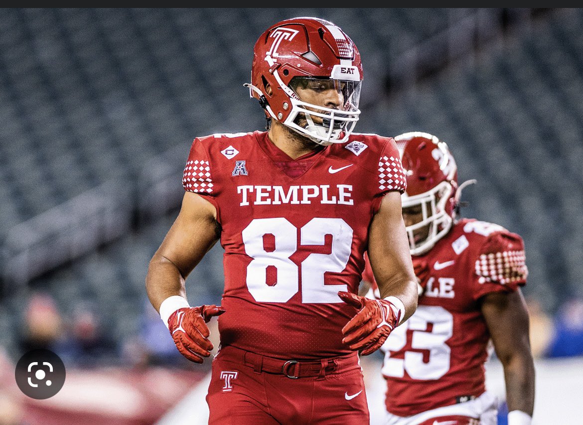 After a great conversation with <a href="/CoachCless/">Marvin Clecidor</a> i am blessed to have received (an) offer from <a href="/Temple_FB/">Temple Football</a> thank you! <a href="/CoachDHaze/">Dwight Hazelwood</a> @BappNAinEZBino @BPBHawkFootball @RivalsFriedman <a href="/247Sports/">247Sports</a>