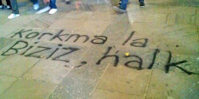 Korkmayın, biziz halk.