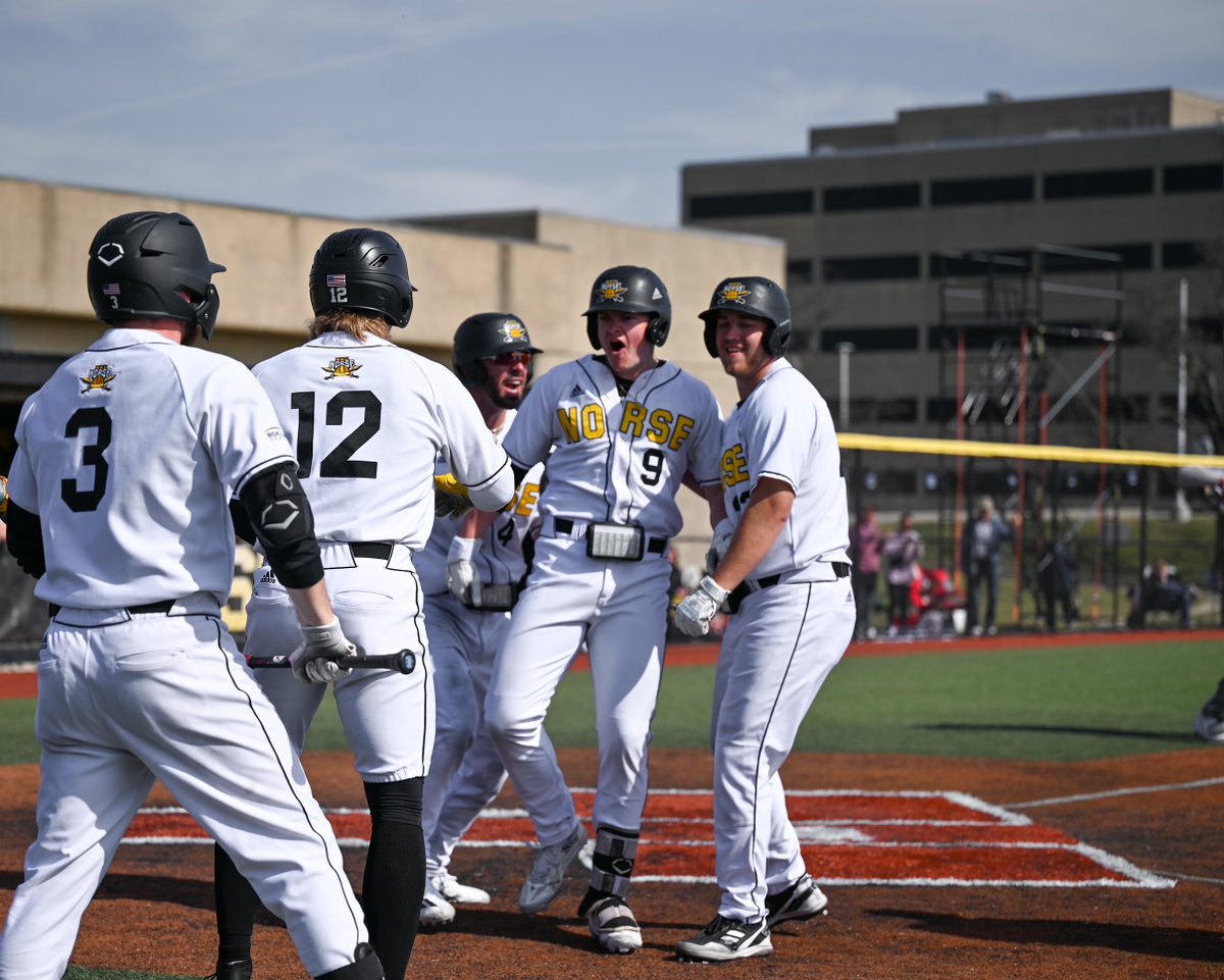 NKUNorseBSB's tweet photo. So @LMack85 decided to just GO OFF in the FIRST INNING!😮

2-for-2, 2 HR (BOTH GRAND SLAMS), 8 RBI, 2 R

#NorseUp | @keetont34 (📸) https://t.co/qy54zkPHg6