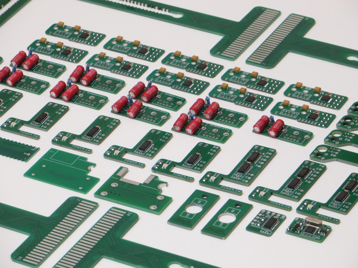Consoles Unleashed / Jo on Twitter "Today's batch of SEGA Master System mod kits. RGB video