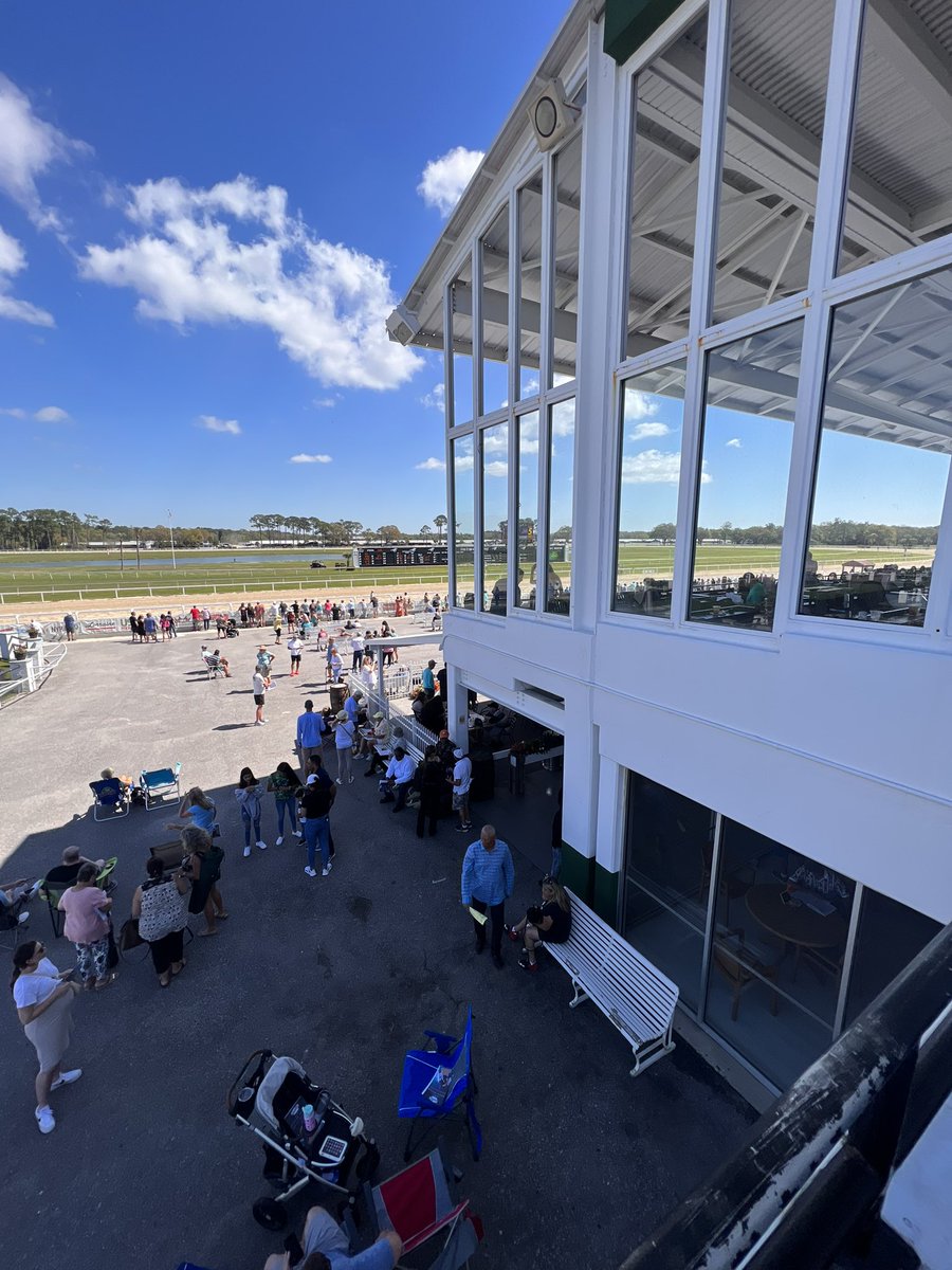 ChubbyMartin1's tweet photo. @LuisAtTampa @TampaBayDownsFL I’m here! https://t.co/MCCgvRBqtb