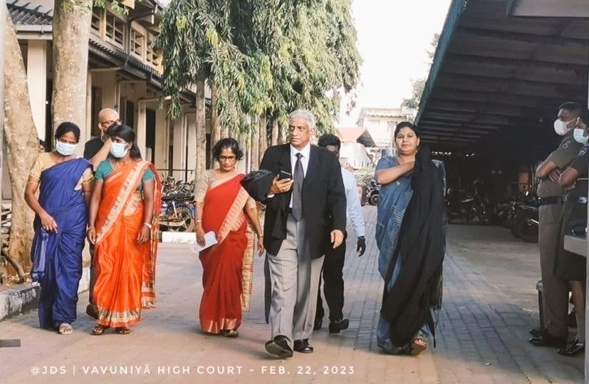 Delivering verdict on 3 petitions filed by wives of #LTTE cadres, S.Sasitharan(Elilan), P.Kandasamy (Kandammān) &amp; R.Krishnakumar (Columbus),disappeared after surrendering to #SLArmy on 18.05.2009, #Vavuniya HC ordered on Thursday (23), to produce the missing persons by March 22.