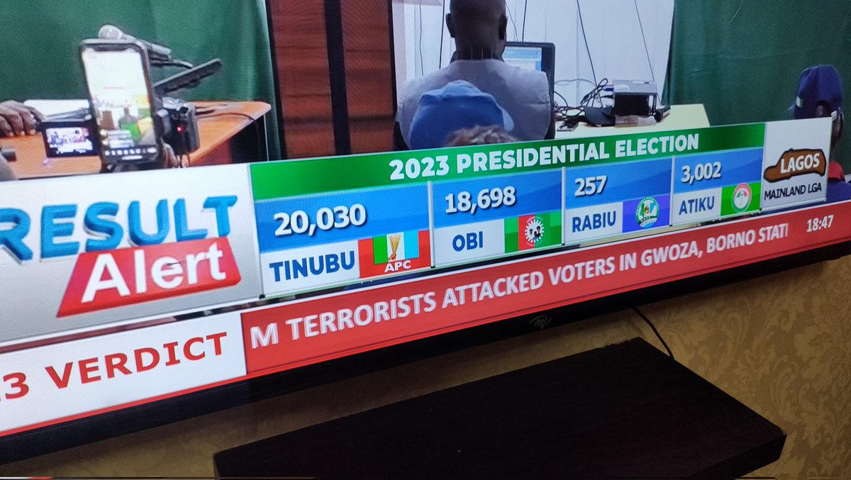 Result for Lagos Mainland Local Govt
#ElectionResult #presidentialelection2023 #PeterObiForPresident2023