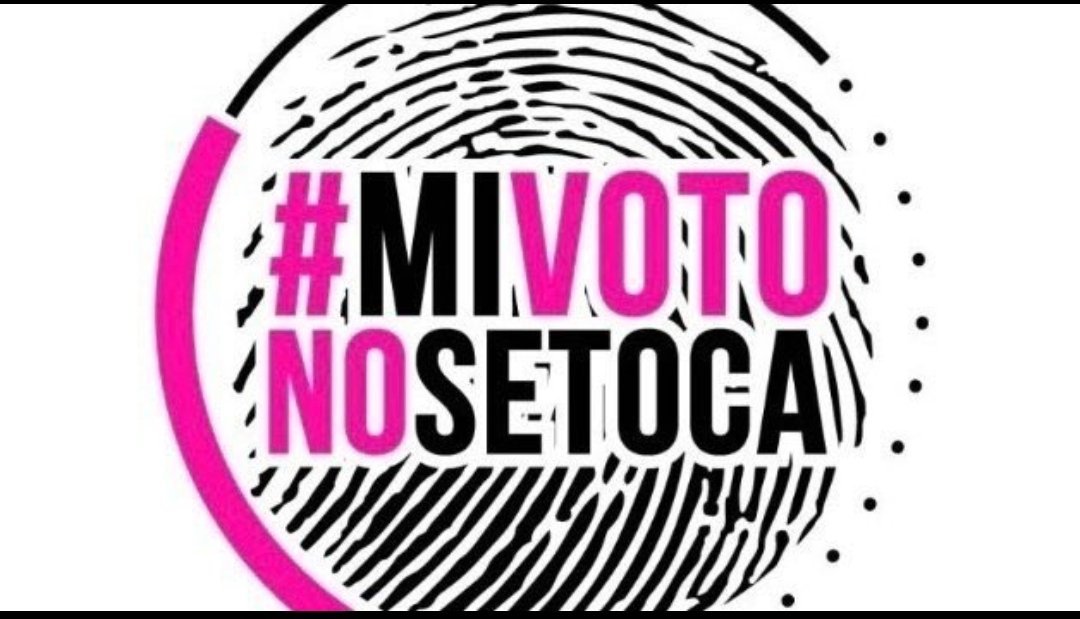 Como ciudadano libre!! #MiVotoSeRespeta