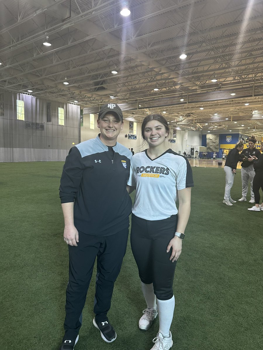 LizziSidler's tweet photo. Thank you so much for a great camp! @NPUSoftball I enjoyed learning about the program. 😃 https://t.co/q0kdyFvNTK