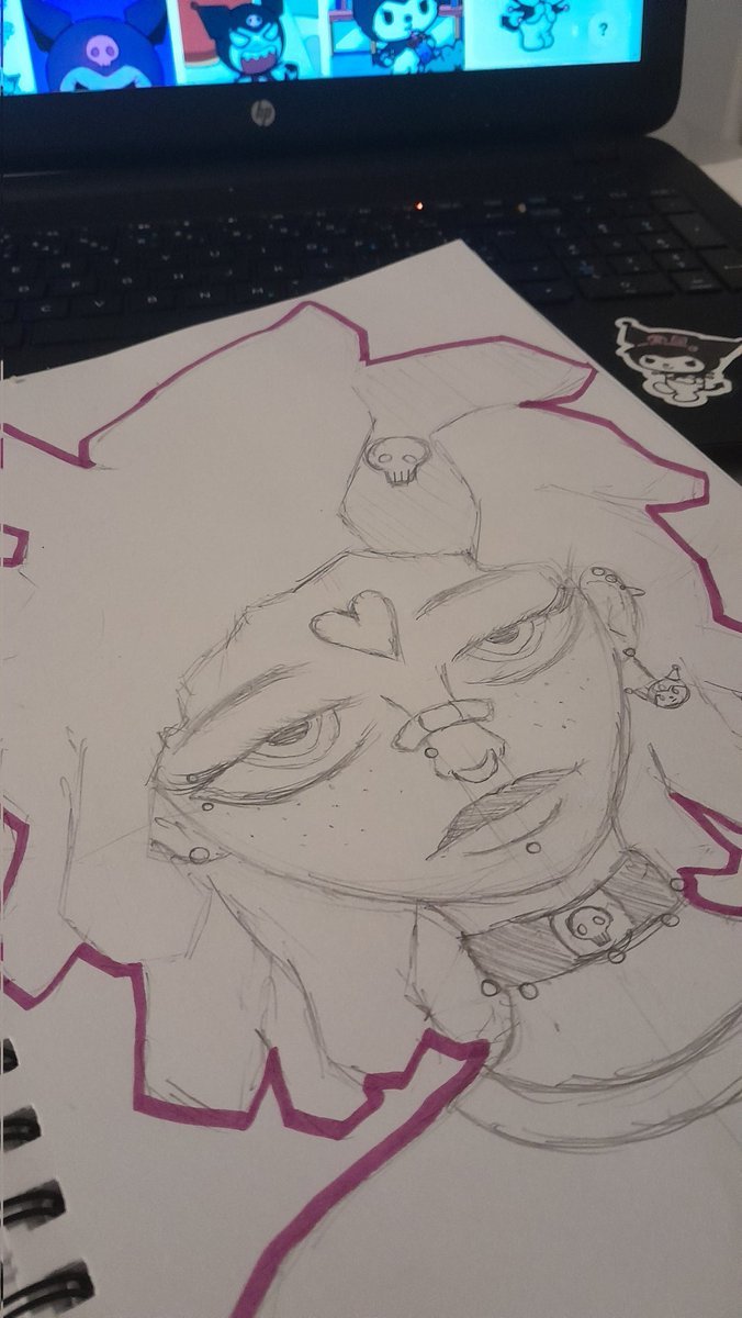 deebeeisdead's tweet photo. Kuromi inspired( ´ ▽ ` )ﾉ 
.
.
.
#sanrio #kuromi #art #drawing #sketch #oc #sketchart #artist #simplesketch #characterart https://t.co/jaOWRG2KdL