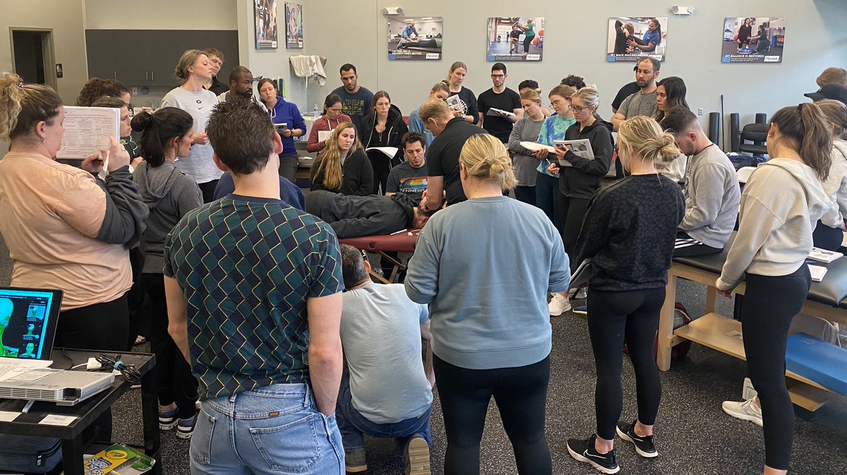 Fantastic weekend at DN-1 in Charlotte, NC. 39 practitioners learning DN evidence, science, skills, and clinical applications to elevate their practice! Can’t wait to hear the success stories! #AAMT #DryNeedling #SpinalManipulationInstitute