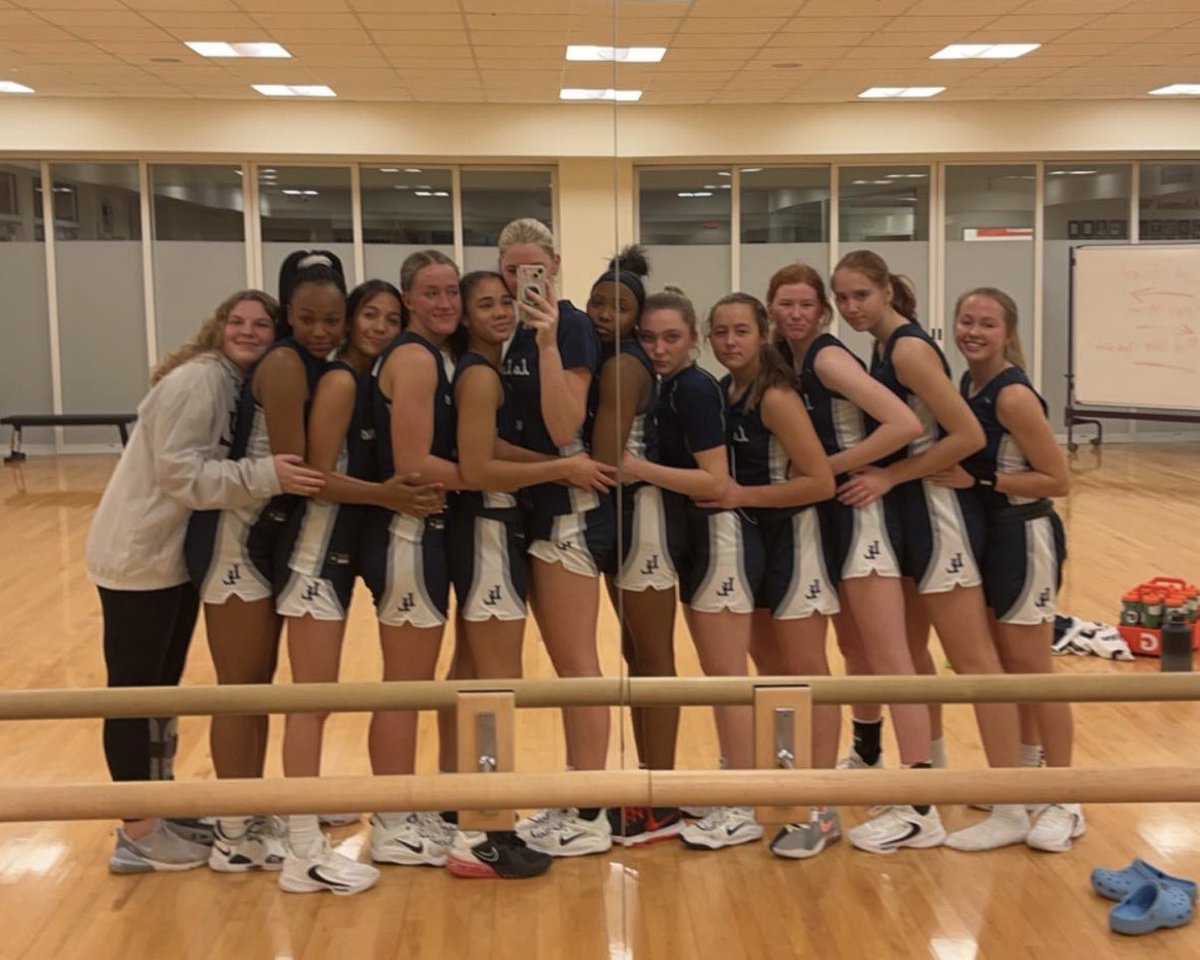 I had my last game of HS basketball yesterday. It is a sad coming-of-age moment for me, but I am very blessed to have ended it with a group of girls who are genuinely the most loving people i’ve ever met. ❤️  @LaLuGBB is the way to go!