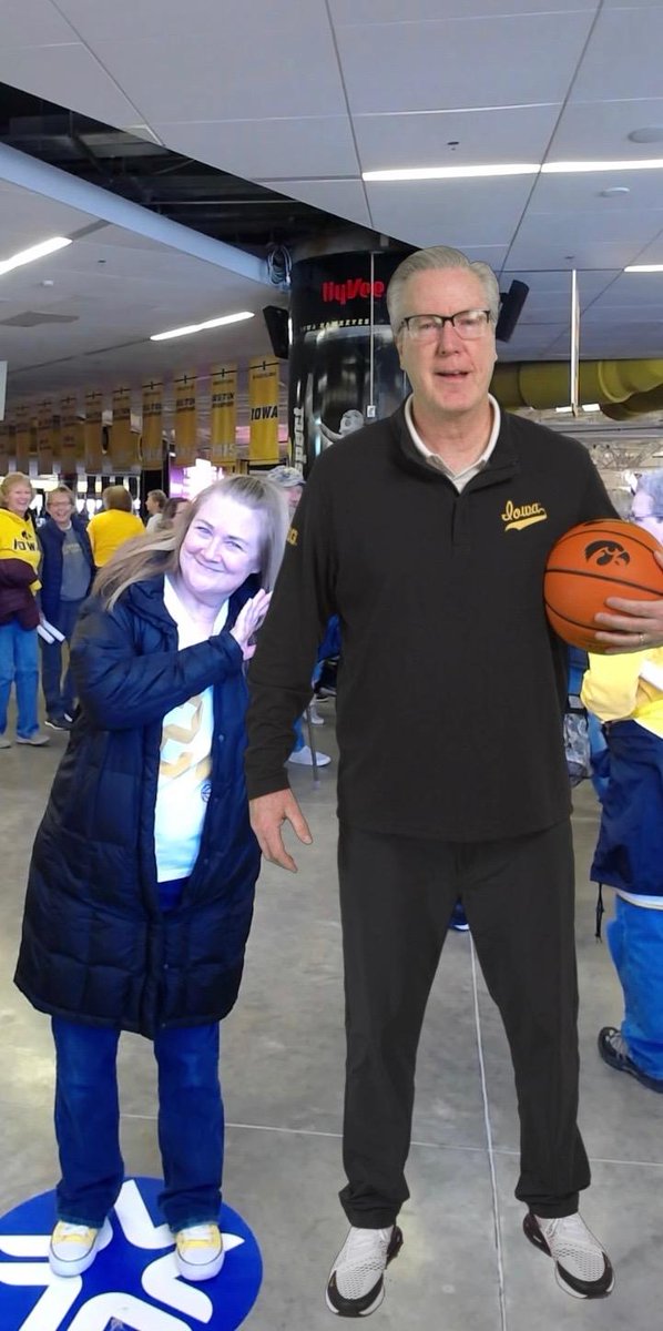 We need Fran to give those Hoosiers a good stare down!
Go Hawkeyes! #FightForIowa