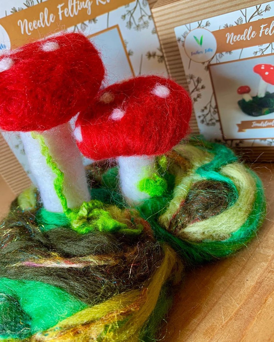 Featherfelts's tweet photo. I love our Toadstool kit 🍄

https://t.co/WArOiZ0J02

#FeatherFelts https://t.co/KT5XTmniQl