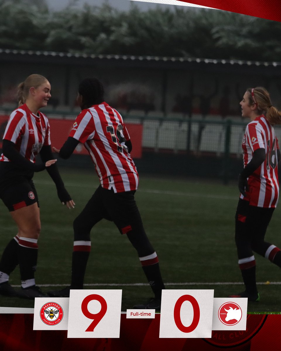 BrentfordFCW's tweet photo. Another double win weekend 🙌

Our B team were on fire this afternoon as they continue their push for promotion from the @GLWFLeague 🔥

#BrentfordFCW | #BrentfordFC https://t.co/gZVPjBpQVA