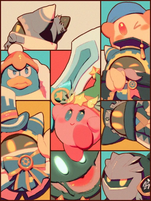 Magolor and Friends [Kirby's Return to Dream Land Deluxe] Bravo! 