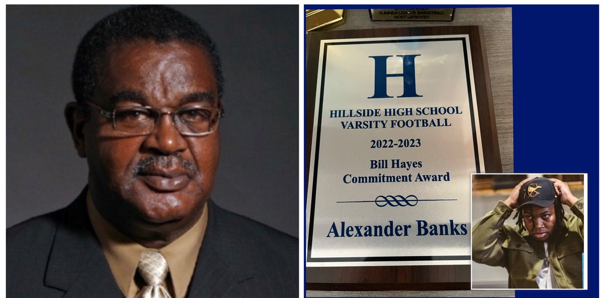 For me, the highlight of Banks’ high school football career is him receiving Hillside’s legendary and NC Hall of Fame, William “Bill” Hayes commitment award! 💯

Why is this a huge recognition? Who Bill Hayes? Google him—a trailblazer who IMPACTED NCCU-WSSU-NC A&amp;T athletics!