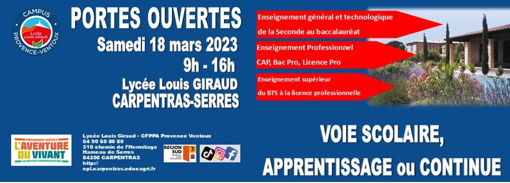 campus_ventoux's tweet photo. Venez! #PortesOuvertes
https://t.co/I7f5X3pelg https://t.co/CeqdLLn87d