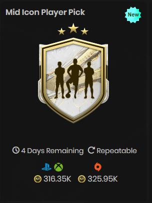 FUTCoinWHouse's tweet photo. NEW: MID ICON PLAYER PICK! 🔥

Needing coins?

£50 per mill. ✅

DM to place an order! https://t.co/YF9PySE5hq