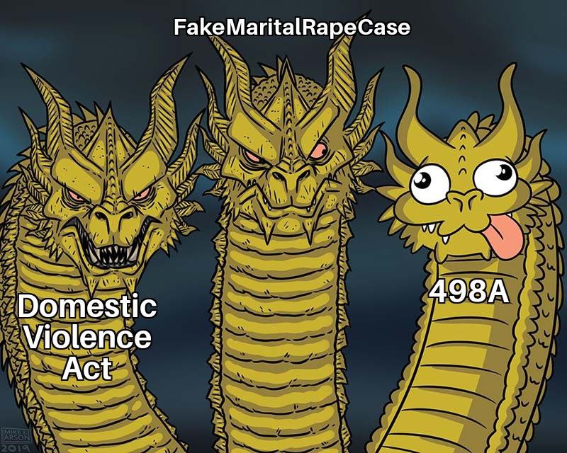 The impact of false accusations of
marital rape on the accused and their families cannot be overstated.

Please come forward to protect your families and Indian society.

#FakeMaritalRapeCases
@realsiff