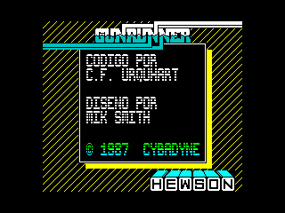 romhackhispano's tweet photo. Gunrunner de ZX SPECTRUM traducido al castellano por @RobotMasterWave.

Enlace:
https://t.co/sI150lr37n

#ZXSpectrum #Sinclair #ZX #SPECTRUM #translation #Spanish #retrogame #retrogaming #romhack #romhacking #romhackhispano https://t.co/UZ9quOvsq9