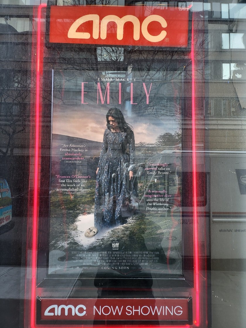 speedygo's tweet photo. #EmilyMovie 02-26-2023 #EmmaMackey directed by #FrancesOConnor #AMCLincolnSquare @amctheatres #shareAMC @bleeckerstfilms (@ AMC Lincoln Square 13 - @amctheatres for Emily in New York, NY) https://t.co/cetgKq2fYd https://t.co/WCTI2WDoKI