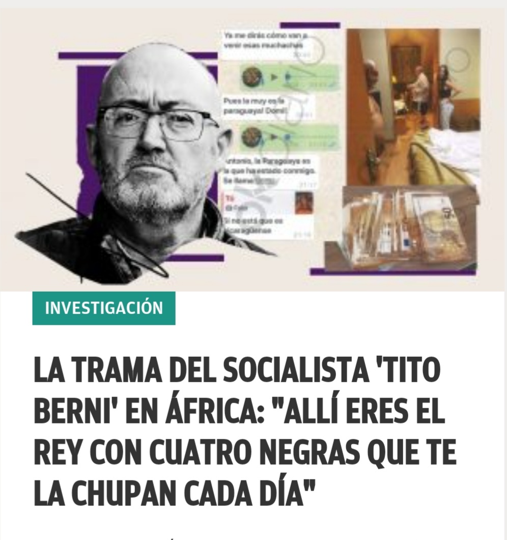Diputados socialistas guardando los dineros de sus corruptelas en Cabo Verde (África), porque allí hay negras de las que te puedes aprovechar dada su miseria. Esta es la gente que gestiona tus impuestos y a la que votarán de nuevo millones de españoles.