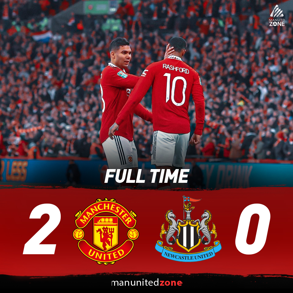 MANCHESTER UNITED HAVE WON THE CARABAO CUP!! 🏆🔴