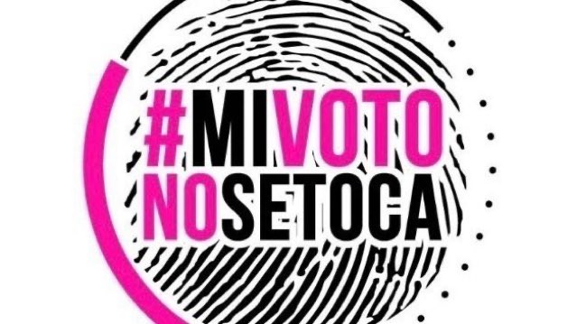 luisaleman02's tweet photo. #mivotonosetoca https://t.co/yPDQZHCj15