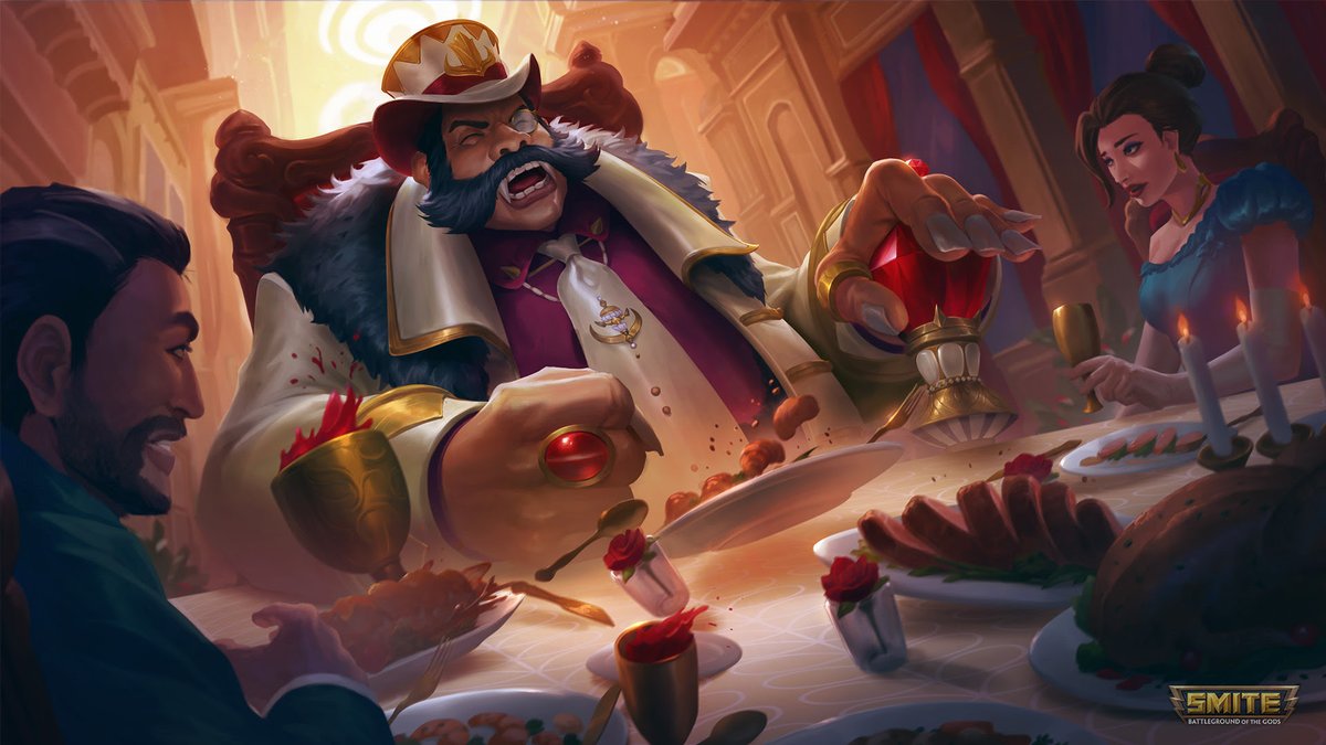 ⚡️HOORAY A #SMITE GIVEAWAY!⚡️ 

1x Ice Wraith Geb Skin❄️
1x Sir Snooze Kumbhakarna🎩

To ENTER:
1. Follow my Twitter 
2. LIKE and RT this tweet!
3. Follow my Twitch ➡️TheeCosmicQueen
4. Comment your favorite Season! 🌷☀️🍁🌨️

Winners will be picked on March 10th!