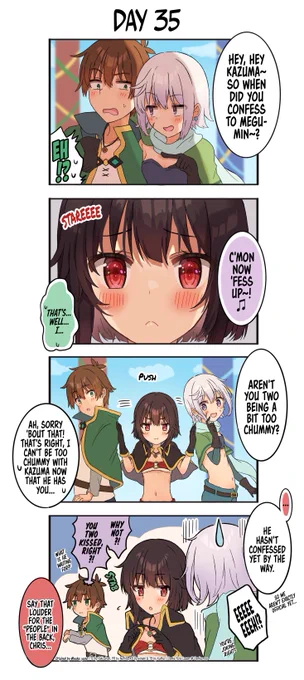 @suke_yuno [A Day of KazuMegu] Day 35 by @suke_yuno [EnglishTL/英訳!] 