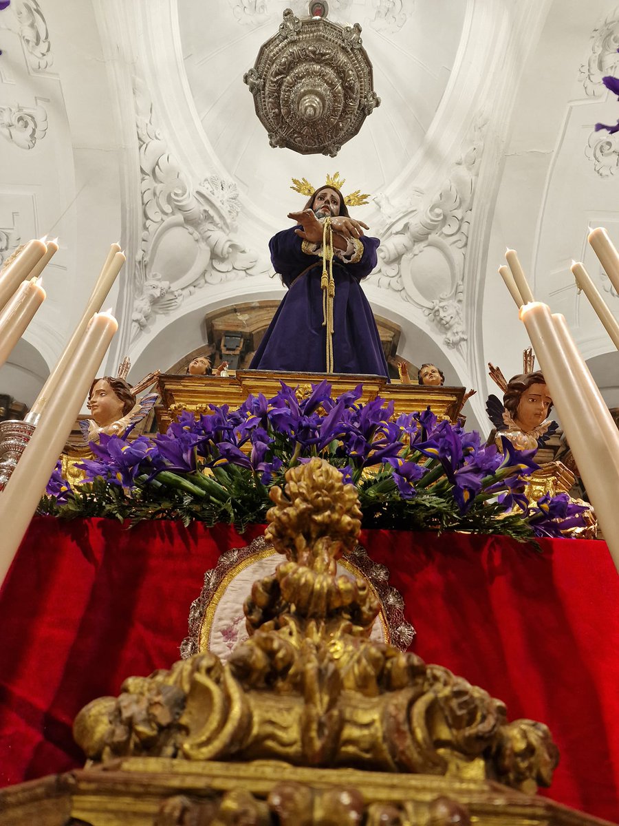 cuaresmaegabren's tweet image. Compartimos con todos vosotros estas fotografías del altar de cultos montado por la Hermandad de Jesús Preso. 

#cultos #funcionprincipal #preso #presocabra #jesuspreso #jesuspresocabra #hermandad #cofradia #Cuaresma2023 #cuaresmaegabrense #cofrades #cofradesegabrenses