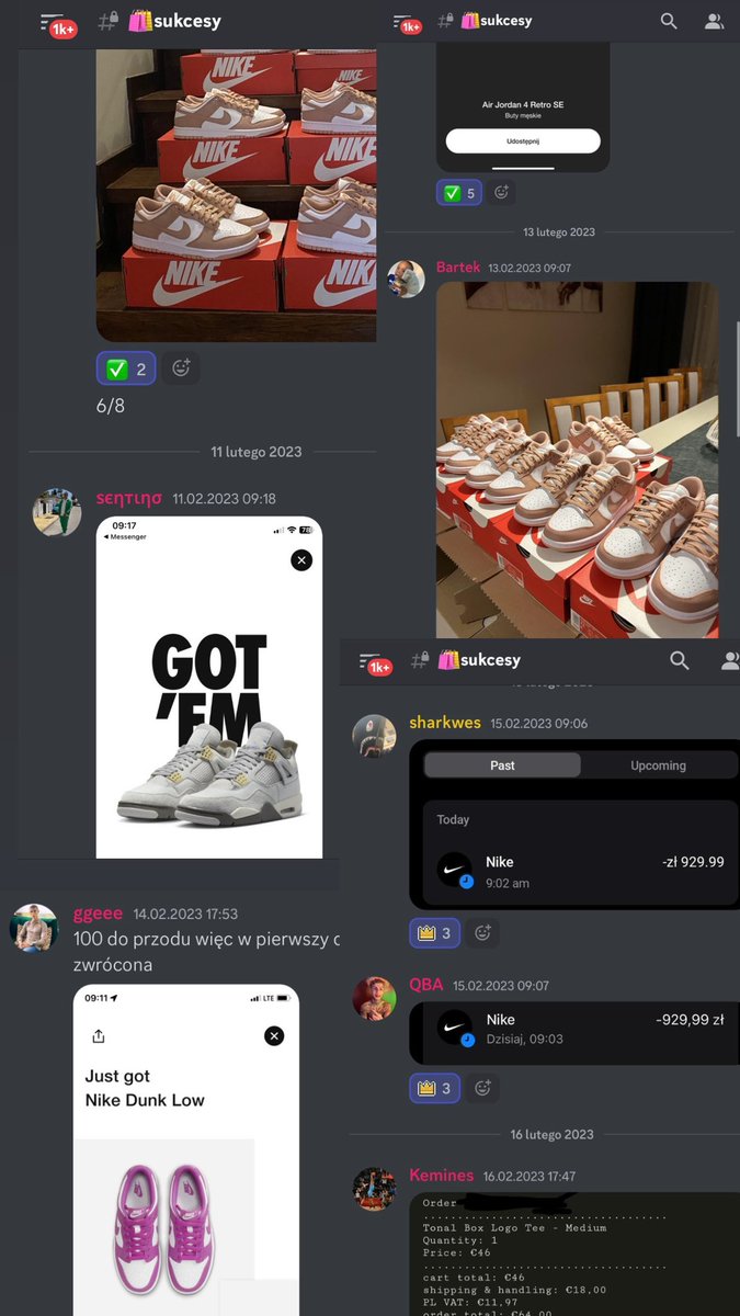 dropempl's tweet photo. STOCK/HOLD or SELL + π€ HOW TO USE BOTS for 2$/month π¨
BUY IT: https://t.co/IEZOIWp7kh
#nike #bots #nikebots #nikestock #stocknike #stockdunk #holdsell #botnike #cookgroup #dropnike #nikedrop https://t.co/8Ui2BseI2u