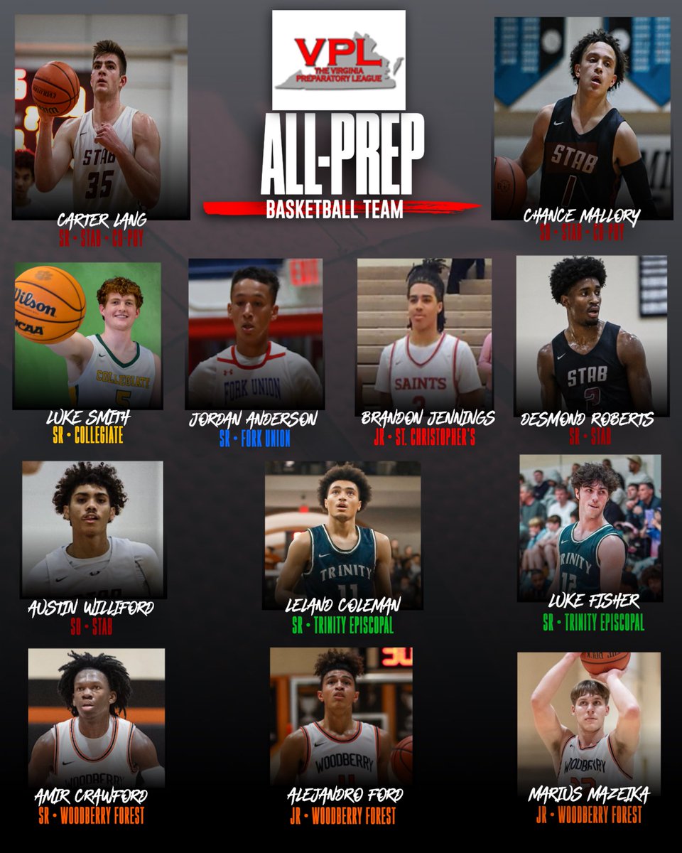 Congrats to all of those who made the VPL All Conference team this season!
