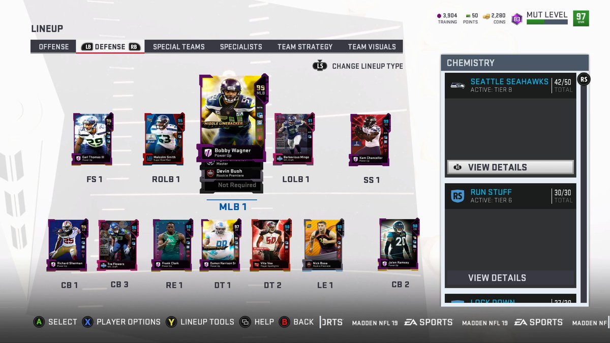 onlyusethelaces's tweet image. Lasst madden with a functional LOB?#MaddenNFL19 #XboxShare