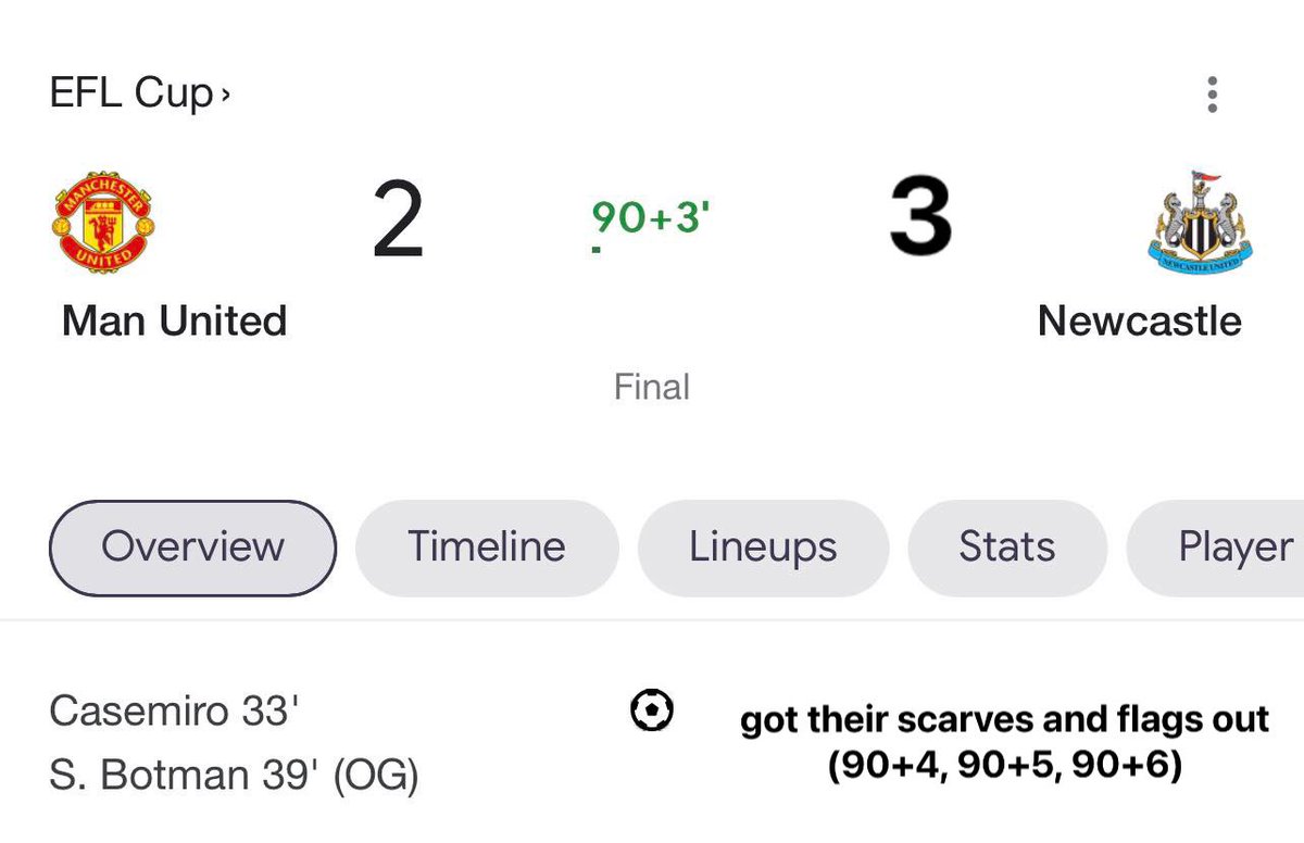 some comeback from Newcastle this 🙌 #NUFC