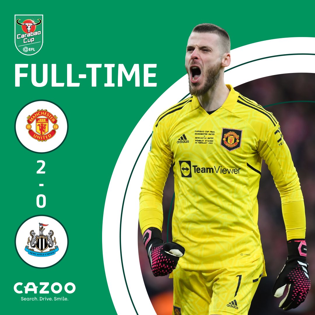 Carabao_Cup's tweet photo. ⏱️ FT: That's it! @ManUtd have won the #CarabaoCup! 🏆

#EFL | #CarabaoCupFinal https://t.co/A8JceOiB44