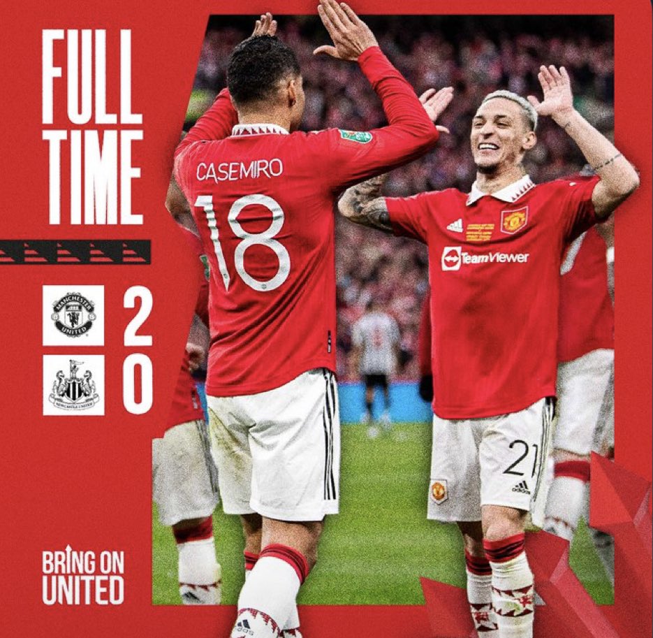 😭😭😭😭😭😭😭😭😭😭😭😭😭

MANCHESTER UNITED JUARAAAA 🙌

#MUFC #CarabaoCup