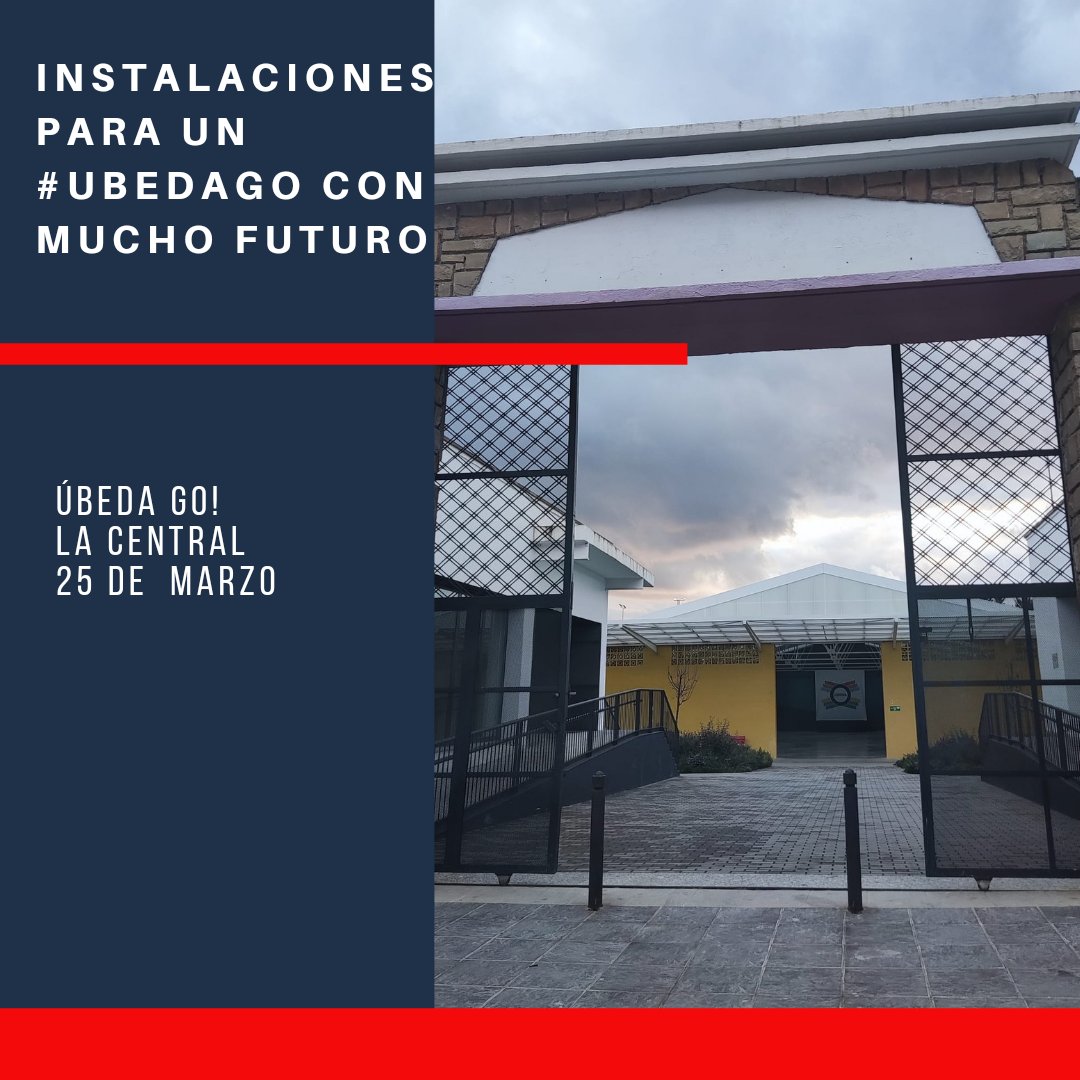 Este finde semana hemos estado viendo las instalaciones de La Central para #ubedago y ya os digo que tiene un gran futuro el evento .