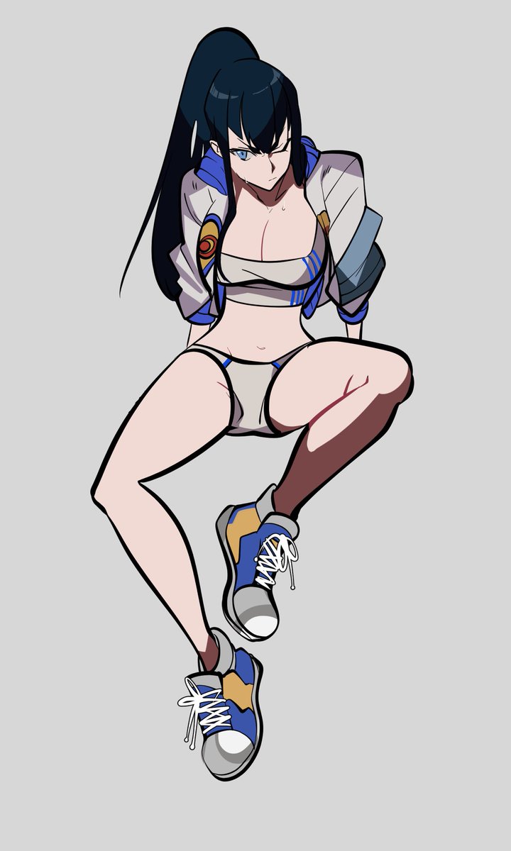 鬼龍院皐月 「 」|ｲﾓｺ🫀のイラスト