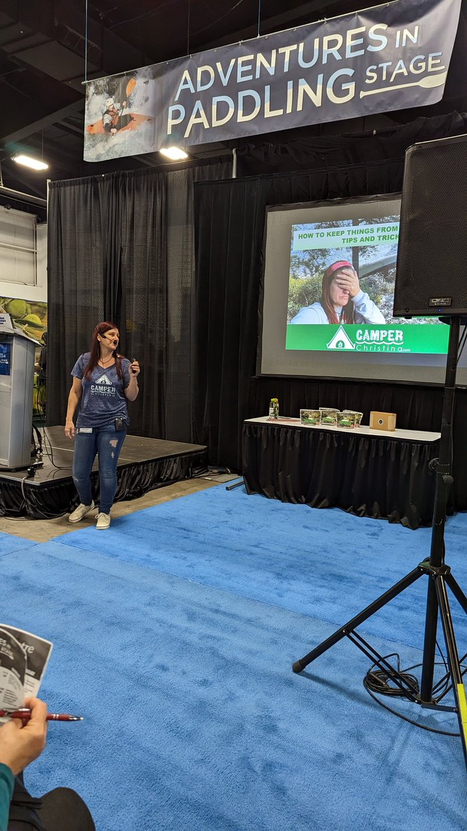 Hanging out at the Toronto <a href="/OutdoorAdvShow/">Outdoor Adven. Show</a> awesome seeing some familiar faces! #WeGetOutside